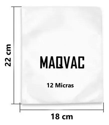 Embalagem A Vacuo Np 18x22 12 - Kit 1.000 Unid - Sacos Lisos