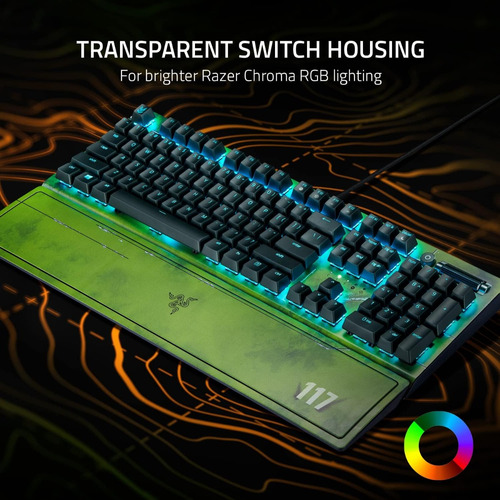 Imagen 6 de 6 de Teclado Mecánico Razer Blackwidow V3 Halo Edition Rgb Us