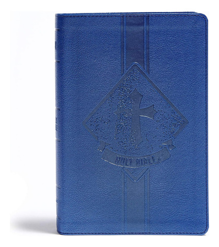 Libro: Kjv Kids Bible, Royal Blue Leathertouch, Easy To Use,