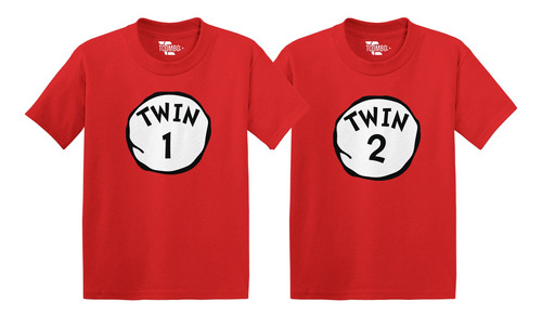 Paquete De 2 Camisetas Para Ninos Pequenos Y Gemelos 2 Para