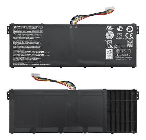 Batería Acer Ac14b18j De 3090mah