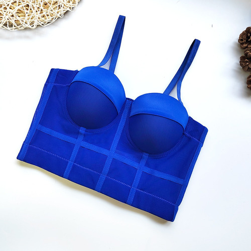 I Bustier Corset Bralette Push Up Sexy Tirantes Crop Top