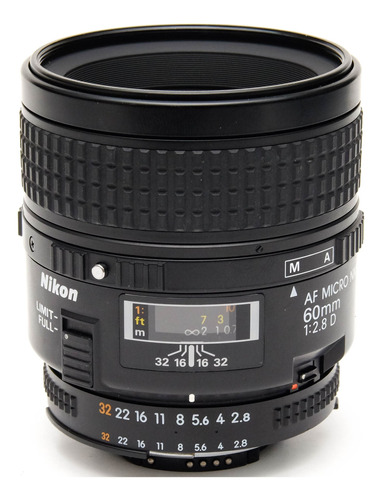 Objetiva Nikon Af Micro 60mm F/2.8d - Usada