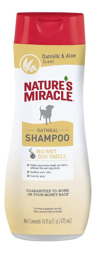 Shampoo Para Perro Fragancia Avena Y Aloe Nature's Miracle