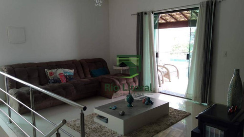 Imagem 28 de 30 de Casa Duplex De Alto Padrão Com 5 Dormitórios Sendo 3 Suítes Em Rio Das Ostras/rj. - Ca0951