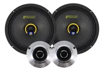 Comprar Set De Medios 6.5puLG 2vias Reactive Bass Rbt-6520s 300w