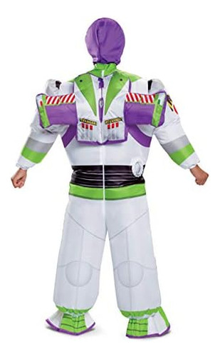 Disguise Disfraz Inflable Buzz Toy Story 4 Para Niños, Blanc