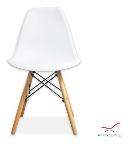 Silla Vincenzi Eames Berlín Blanca / R4550