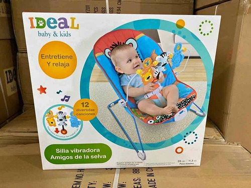 Silla Mecedora Vibradora Musical Fisher Price Como Nueva
