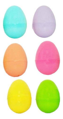 48x Huevos De Pascua Vacíos Para Llenar, Huevos Coloridos A