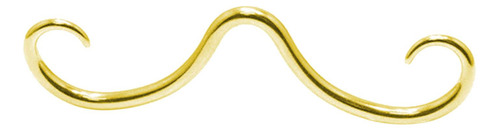 Anillo De Nariz Anillo De Tabique De Bigote Casual Para Oro