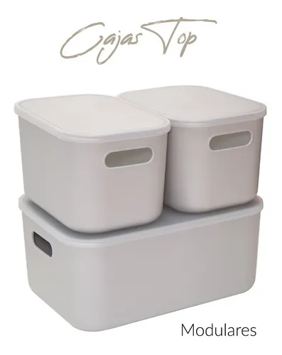 Cajas plásticas - Organizadores - Muebles y organización - Productos