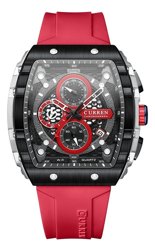 Reloj De Cuarzo Deportivo Curren Para Hombre Con Cronógrafo