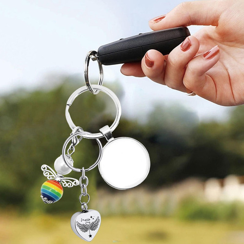 Llavero Conmemorativo De Joyería De Cenizas Llavero De Urna