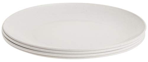 Nordic Ware Juego De 4platos Para Uso Diario, Color Blanco,