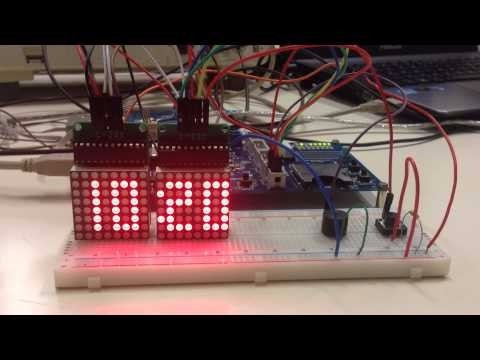 Módulo Display Matriz De Led 8x8 Max7219 - Realengo
