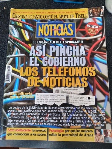 Revista Noticias Facundo Arana 20 10 2007 N1608