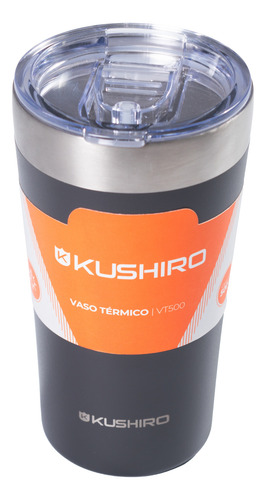 Vaso Térmico Kushiro 500ml Doble Acero Inoxidable. Gravedadx