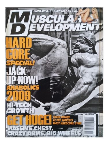 Revista Md Muscular Development Febrero 2009 Branch Warren