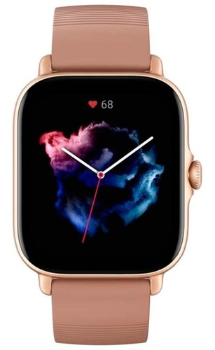 Imagen 2 de 6 de Smartwatch Reloj Amazfit Gts 3 Terra Rosa Gps 1,75 + Cuota