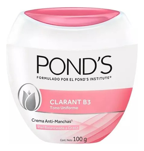 Crema Pond's Aclarante B3 / 100 Gr.