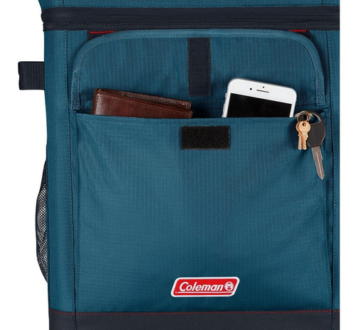 Imagen 5 de 9 de Conservadora Bolso Térmico Con Ruedas Coleman 42 Cans