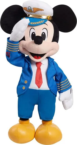 Disney Peluche Mickey Mouse Piloto Aviador 38 Cm D23
