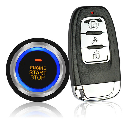 Inicio Del Motor De Control Remoto Un Botón Inicio Star