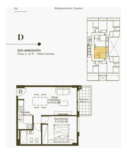 En Venta Departamentos Nuevos De 1, 2 Y 3 Ambientes F: 10059