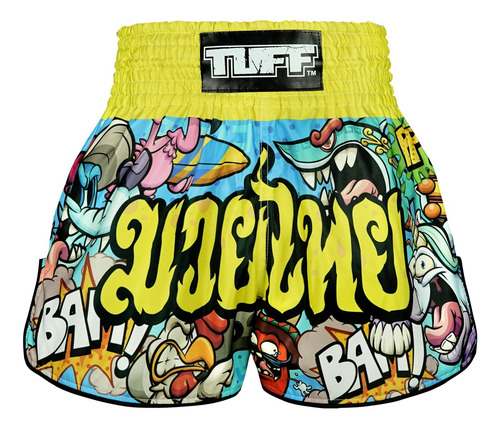 Short De Muay Thai Tuff Rms106-mtc