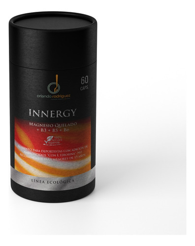 Innergy Citrato De Magnesio Quelado Con Tirosina 60 Capsulas