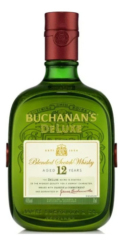Whisky Buchanan's Deluxe 750ml X3 Zetta Bebidas