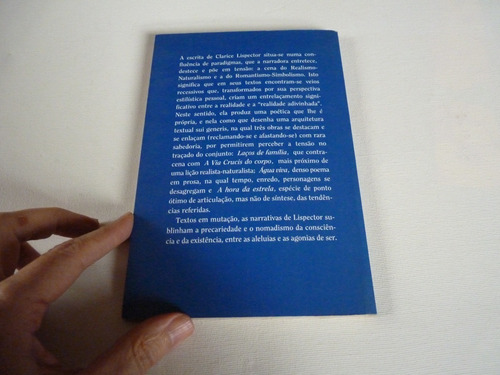 Livro: A Hora Da Estrela Clarice Lispector (Usado)