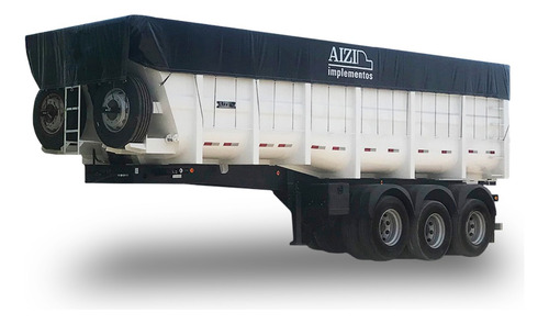 Sr Basculante 35m³ Rebaixado 24/24 Eixos 8.800mm Aizi