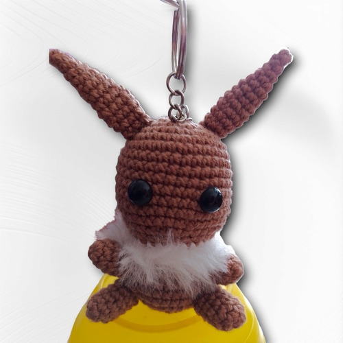 Eevee Llavero Amigurumi