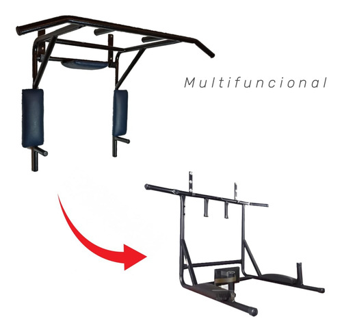 Sistema Multifuncional De Polea Alta Y Baja Multigimnacio Negro Disponibles En Negro Y Rojo