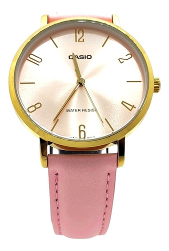 Imagen 3 de 8 de Reloj Rosado Mujer Casio Original Ltp-vt01gl-4b
