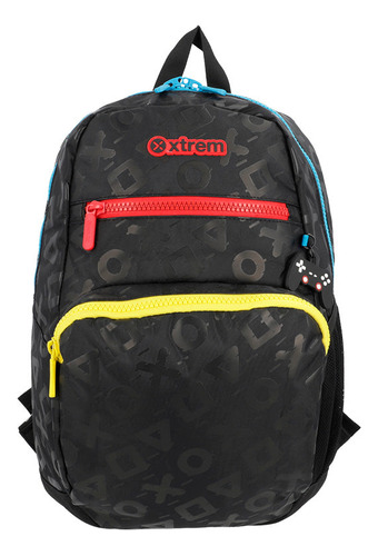 Mochila Para Niños Bolt Gamer Negra