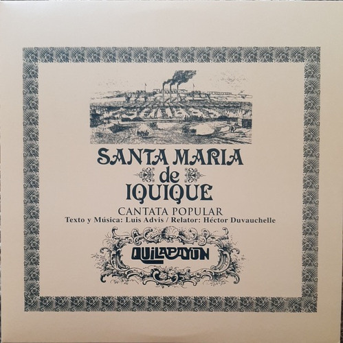 Quilapayun - Cantata Santa Maria De (vinilo)