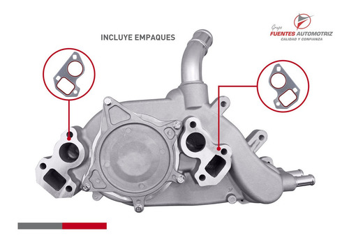 Bomba Refrigerante Gmc Yukon Xl 1500 5.3 2wd 2003 C Polea