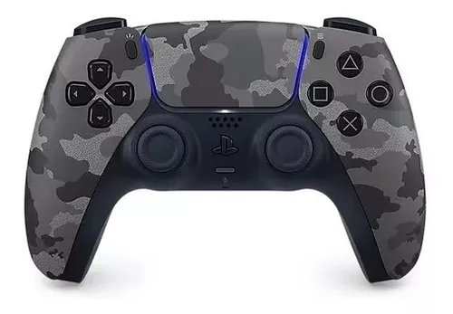 Controle PS5 Sem Fio Dualsense Camouflage Gray - Sony em Promoção