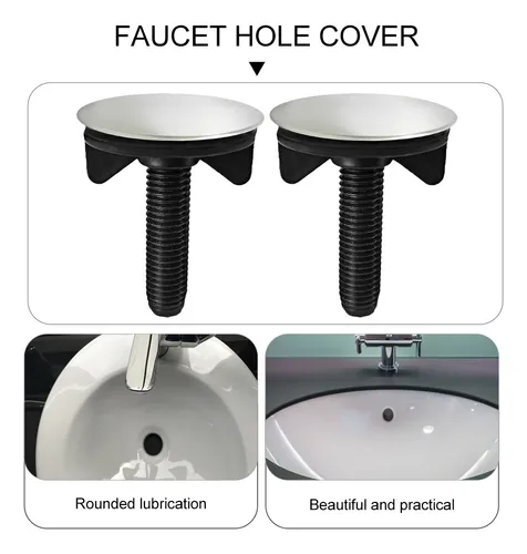 Tapón Decorativo Para Lavabo De Cocina, 2 Unidades