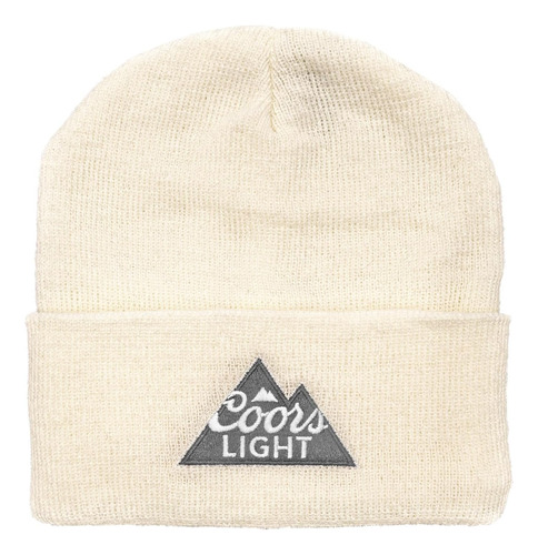 Tee Luv Coors Light Beanie Gorro Punto Con Logo Cerveza