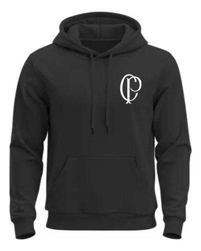Moletom Algodão Blusa De Frio Canguru Flanelado Corinthians