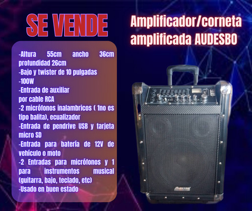 Amplificador Audesbo 