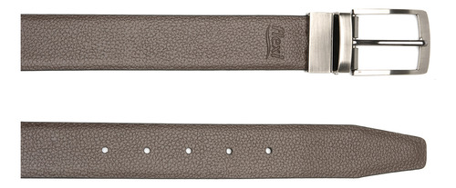 Cinturón Reversible Ailton Flexi Hombre - Estilo 120410 Color Negro-Café Talla 42