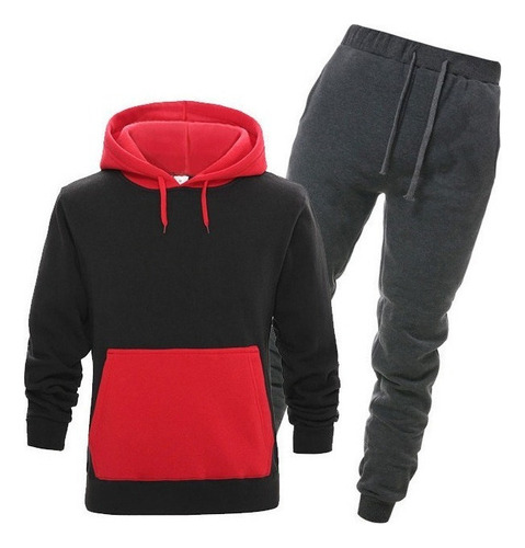 Conjunto Deportivo Para Hombre De Sudadera Y Pantalón