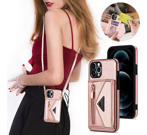 Case Cover For Samsung Leather Housing Wallet With Strap