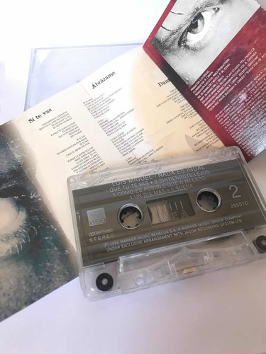 Cassette Luis Miguel - Nada Es Igual (1996) Wea (Usado)