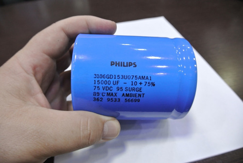 Imagem 3 de 4 de Capacitor Philips 3186gd153u075ama1